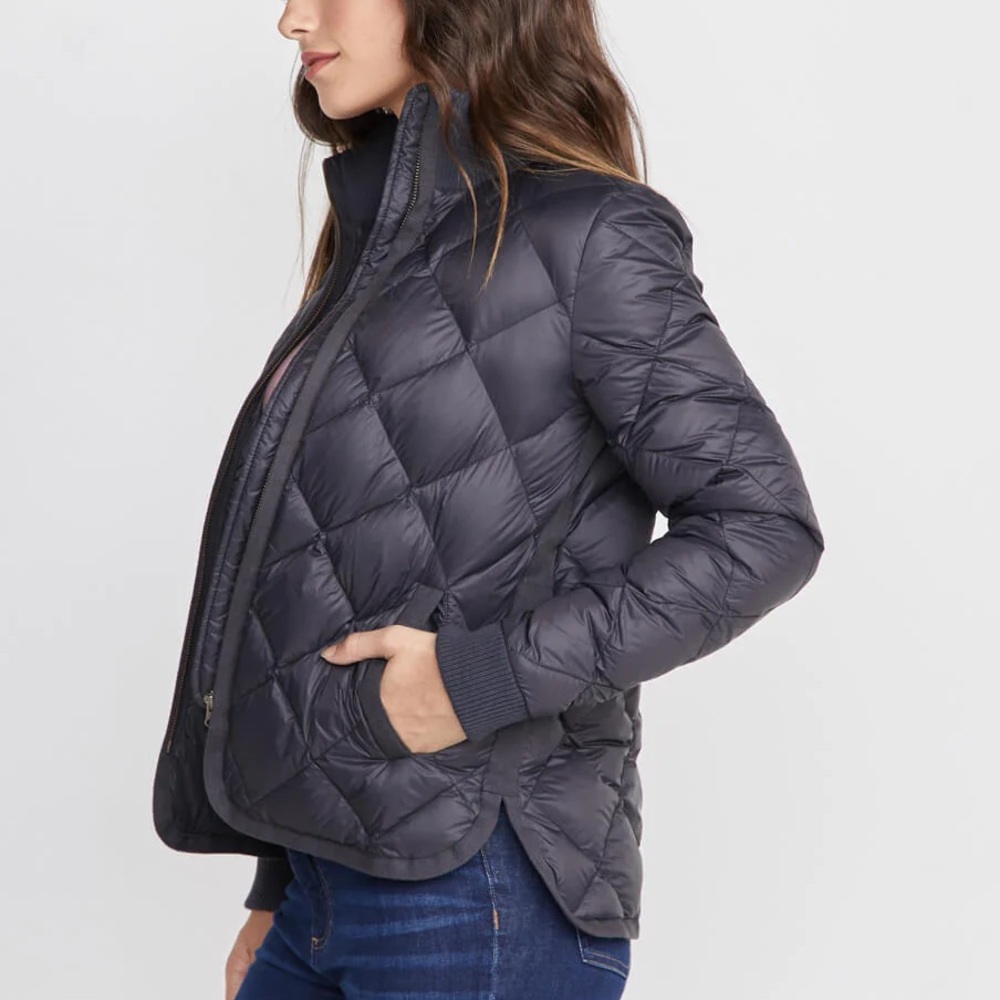 Marine Layer Navy Puffer Jacket